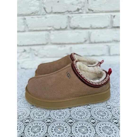 UGG Tazz II Women's Size 11 (EU42) Platform Shoes Chestnut Color - Picture 2 of 16